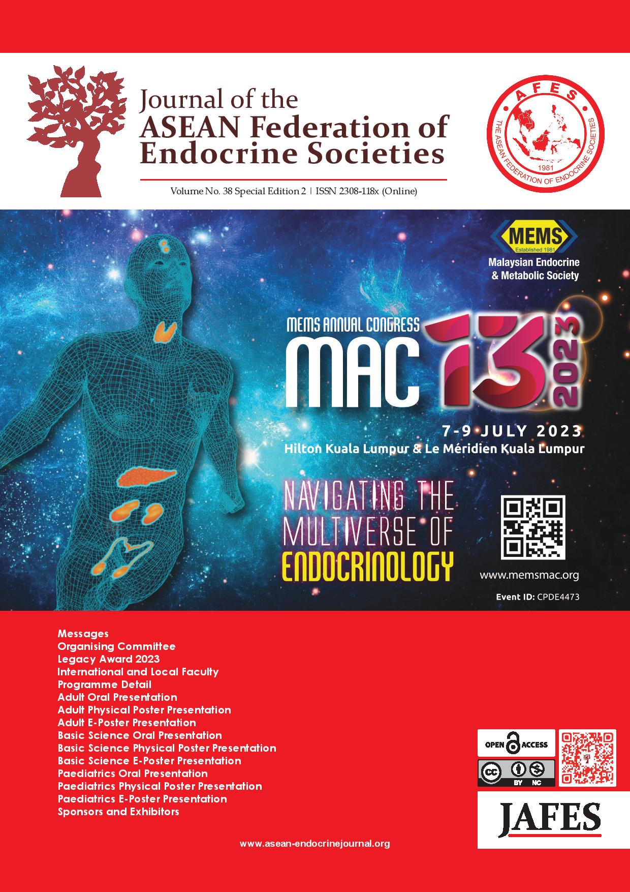 					View Vol. 38 No. S2 (2023): MAC13 Book of Abstracts (Special Edition)
				