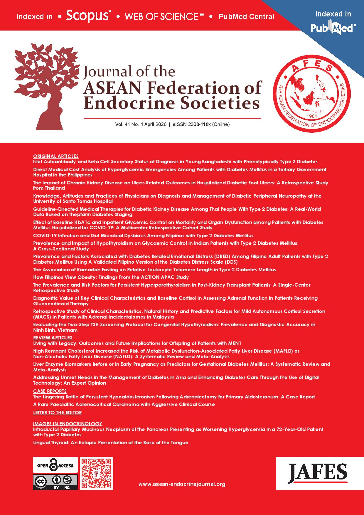 					View Vol. 41 No. 1 (2026): April Issue
				